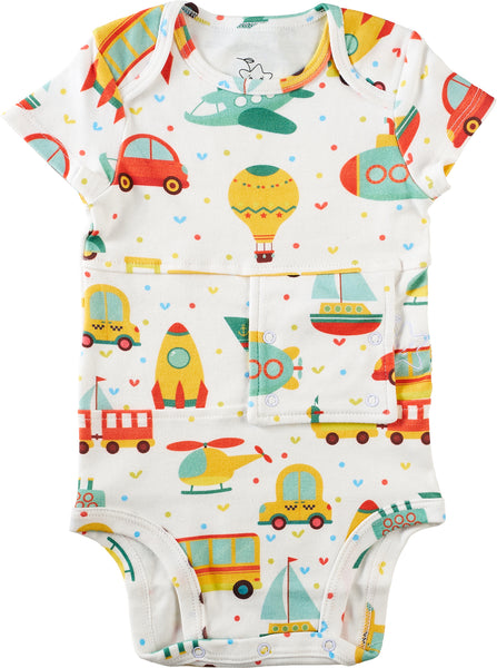 Going Places Feeding Tube Onesie