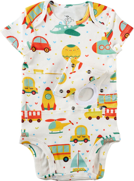 Going Places Feeding Tube Onesie