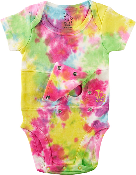Tie-Dye FeedingTube Onesie