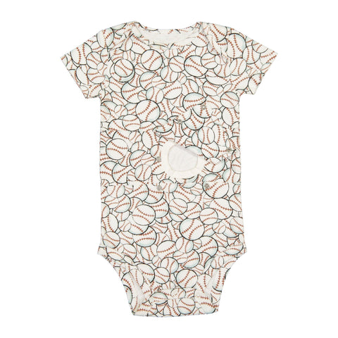 Ballpark Feeding Tube Onesie