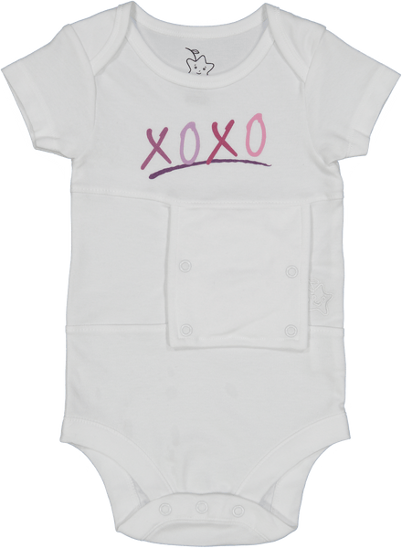 XOXO Feeding Tube Onesie
