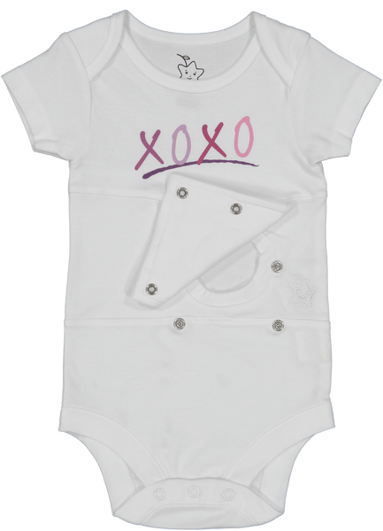 XOXO Feeding Tube Onesie